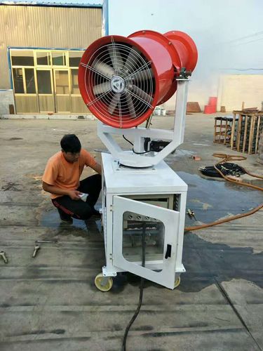 合肥煉鋼廠霧炮機在露天堆場的除塵應用與充足貨源保障